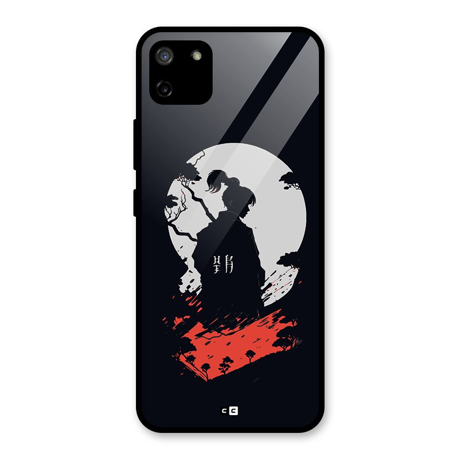 Japanese Warrior Glass Back Case for Realme C11