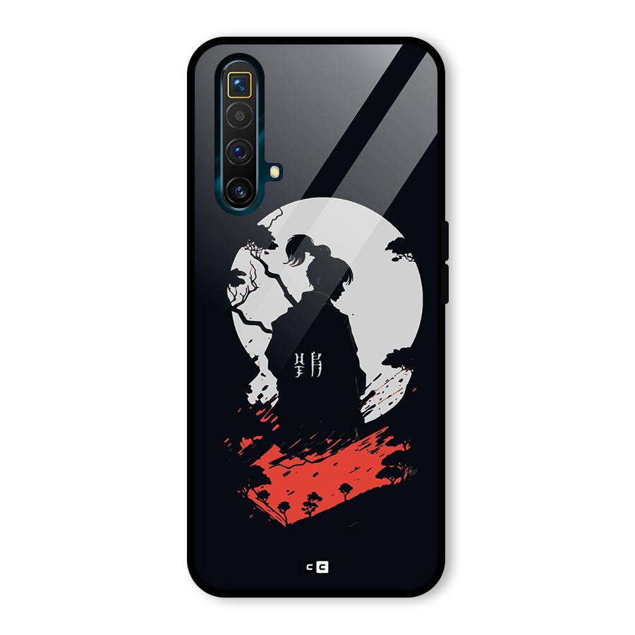 Japanese Warrior Glass Back Case for Realme X3