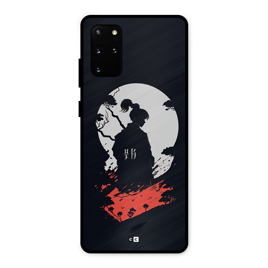 Japanese Warrior Metal Back Case for Galaxy S20 Plus