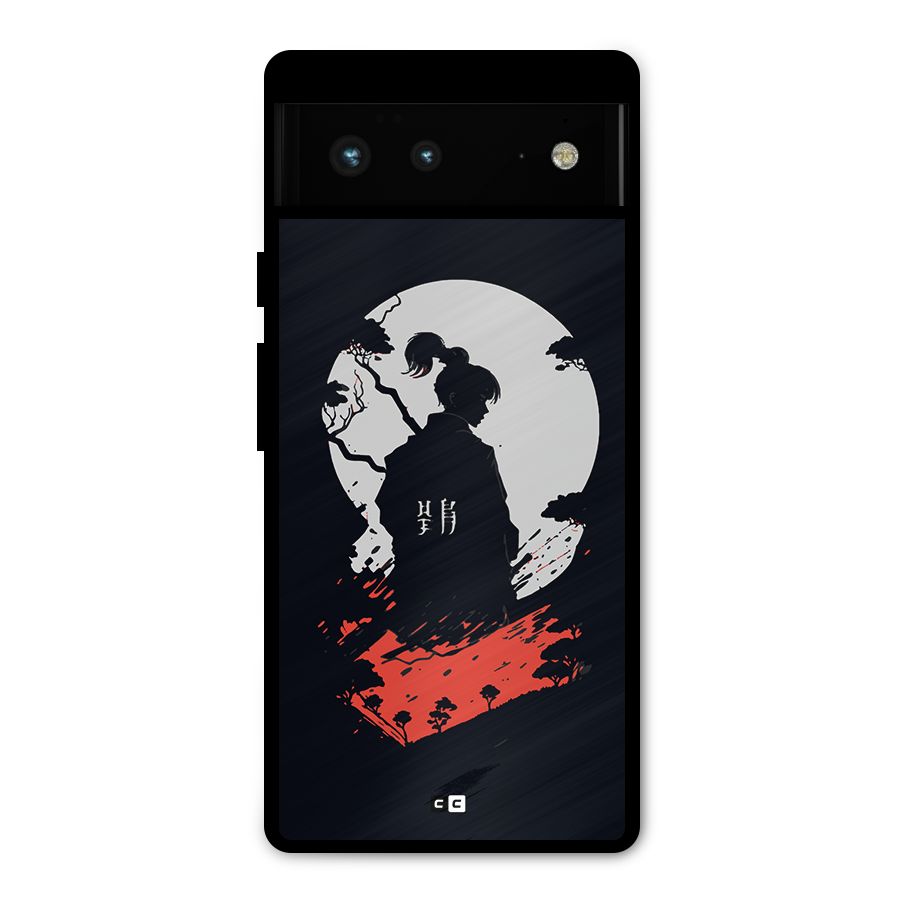 Japanese Warrior Metal Back Case for Google Pixel 6