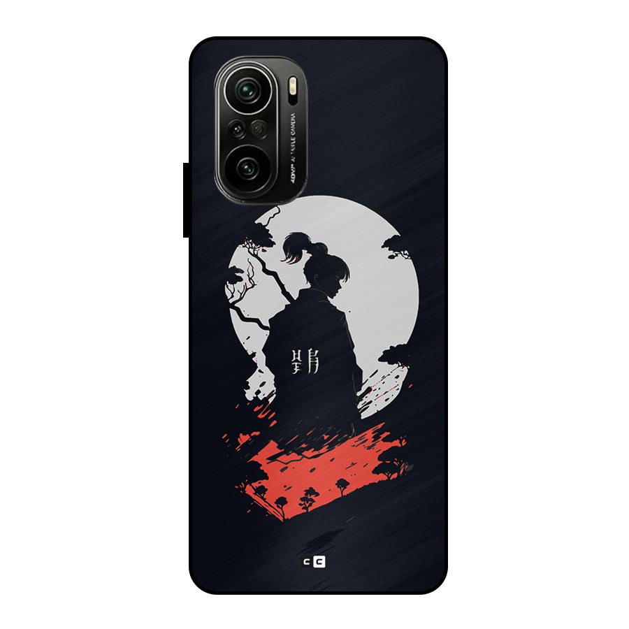 Japanese Warrior Metal Back Case for Mi 11x