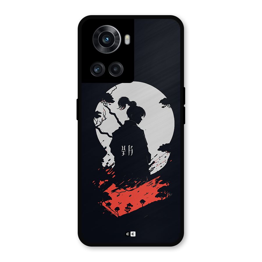 Japanese Warrior Metal Back Case for OnePlus 10R