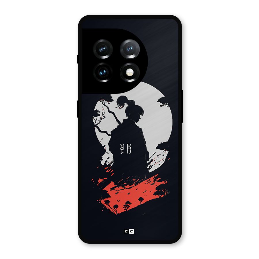 Japanese Warrior Metal Back Case for OnePlus 11