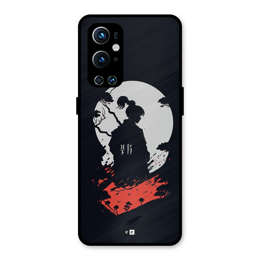 Japanese Warrior Metal Back Case for OnePlus 9 Pro