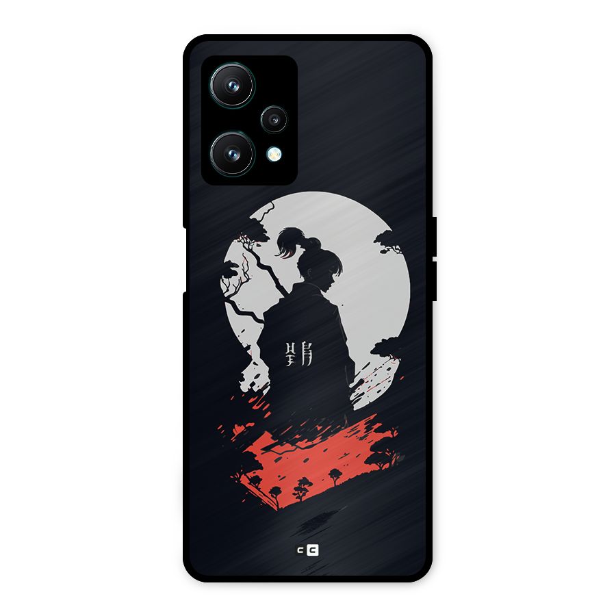 Japanese Warrior Metal Back Case for Realme 9 Pro 5G