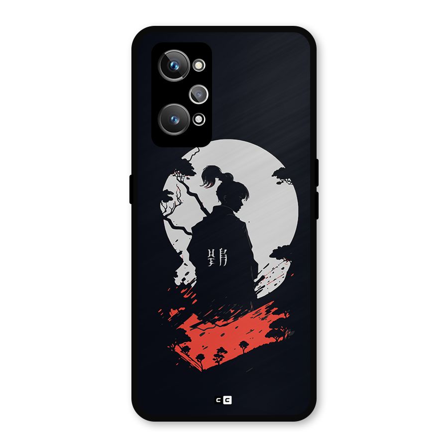 Japanese Warrior Metal Back Case for Realme GT Neo 3T