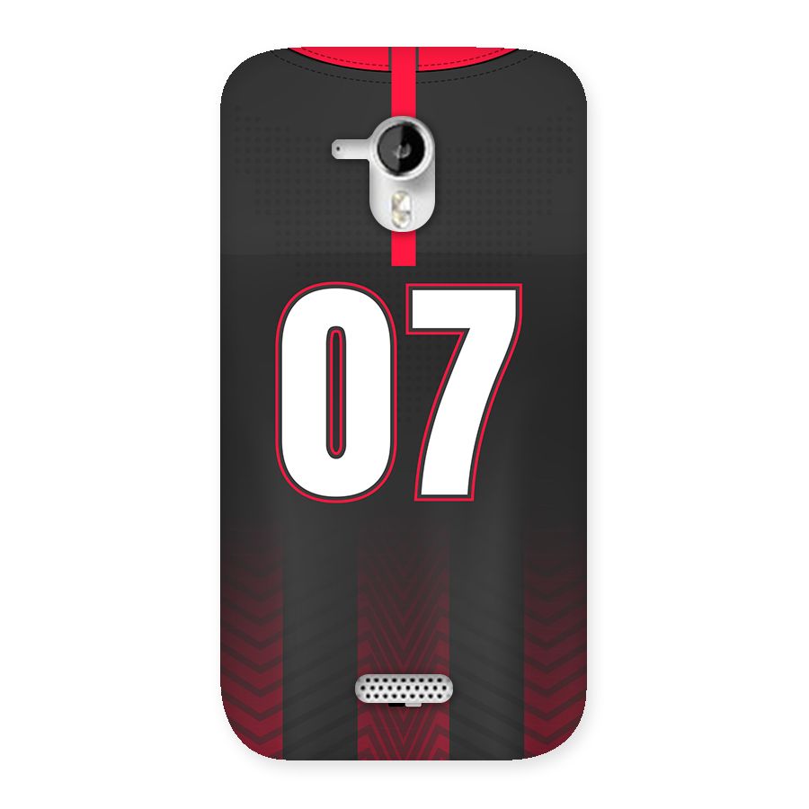 Jersy No 7 Back Case for Canvas HD A116