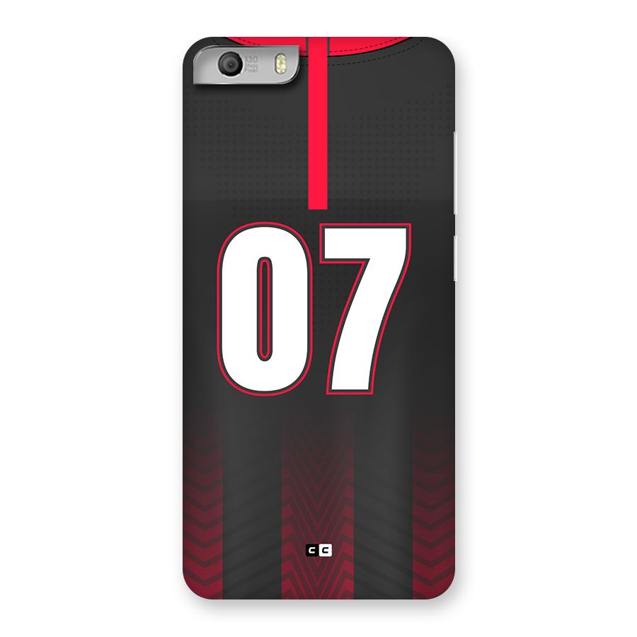 Jersy No 7 Back Case for Canvas Knight 2