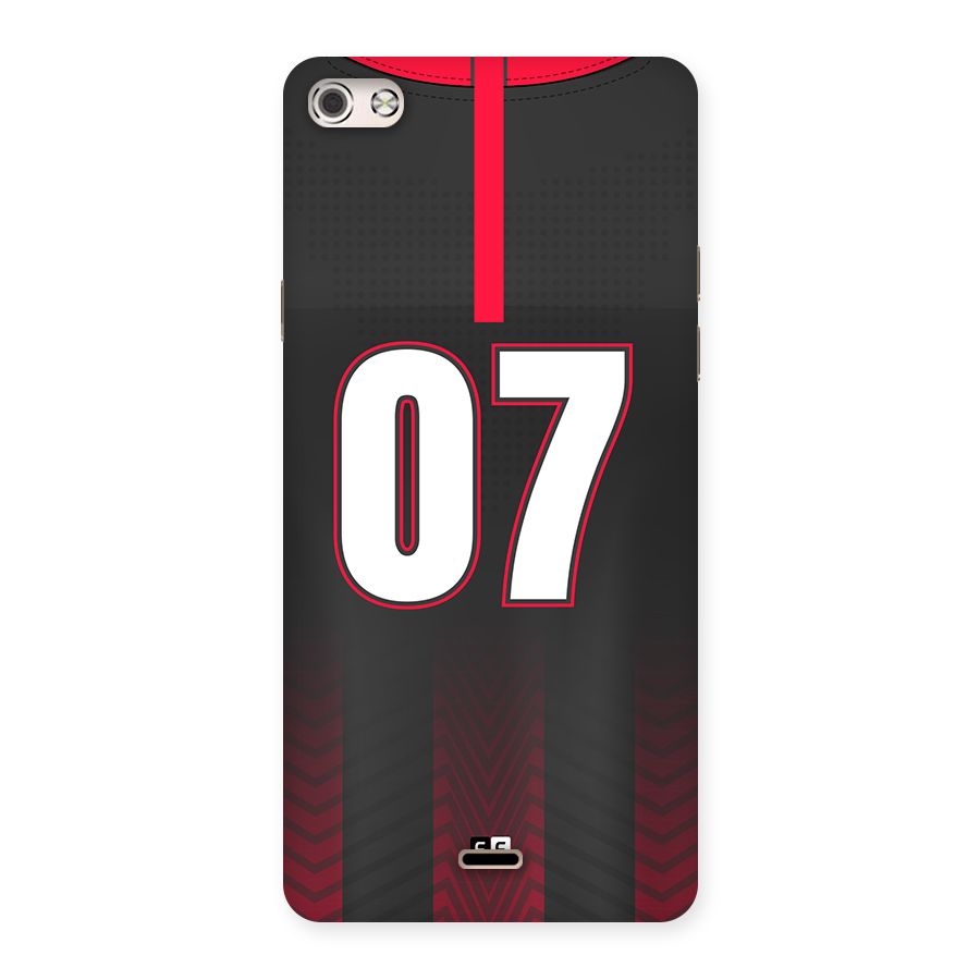 Jersy No 7 Back Case for Canvas Silver 5