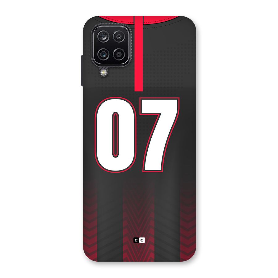 Jersy No 7 Back Case for Galaxy A12