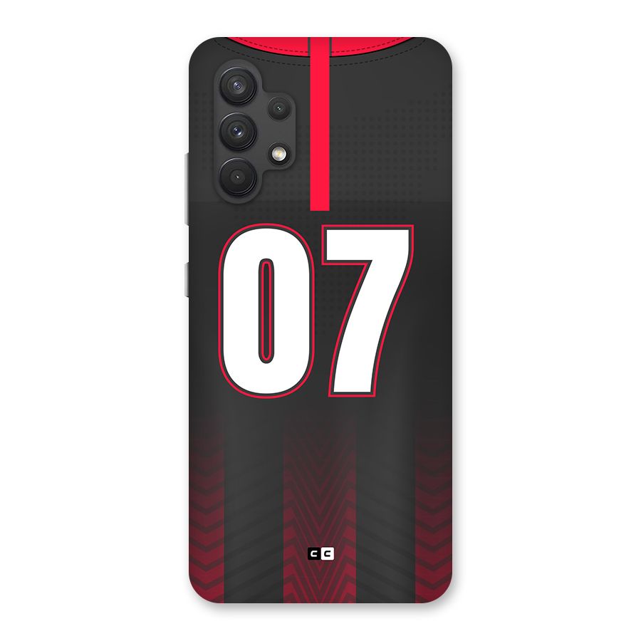 Jersy No 7 Back Case for Galaxy A32
