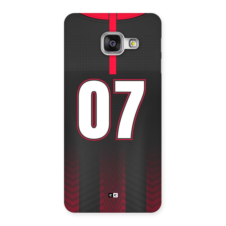 Jersy No 7 Back Case for Galaxy A3 (2016)