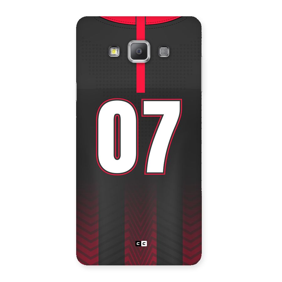Jersy No 7 Back Case for Galaxy A7
