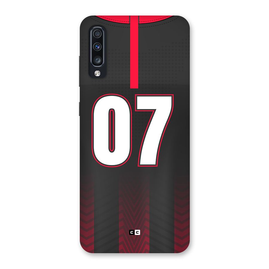 Jersy No 7 Back Case for Galaxy A70s