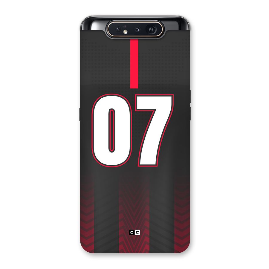 Jersy No 7 Back Case for Galaxy A80