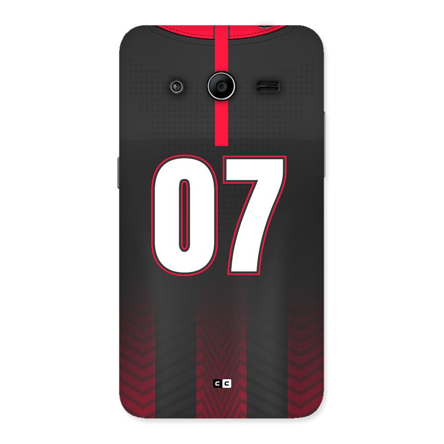 Jersy No 7 Back Case for Galaxy Core 2