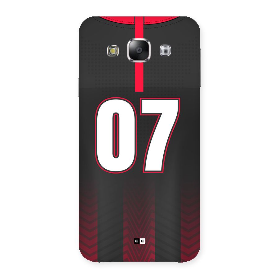 Jersy No 7 Back Case for Galaxy E5
