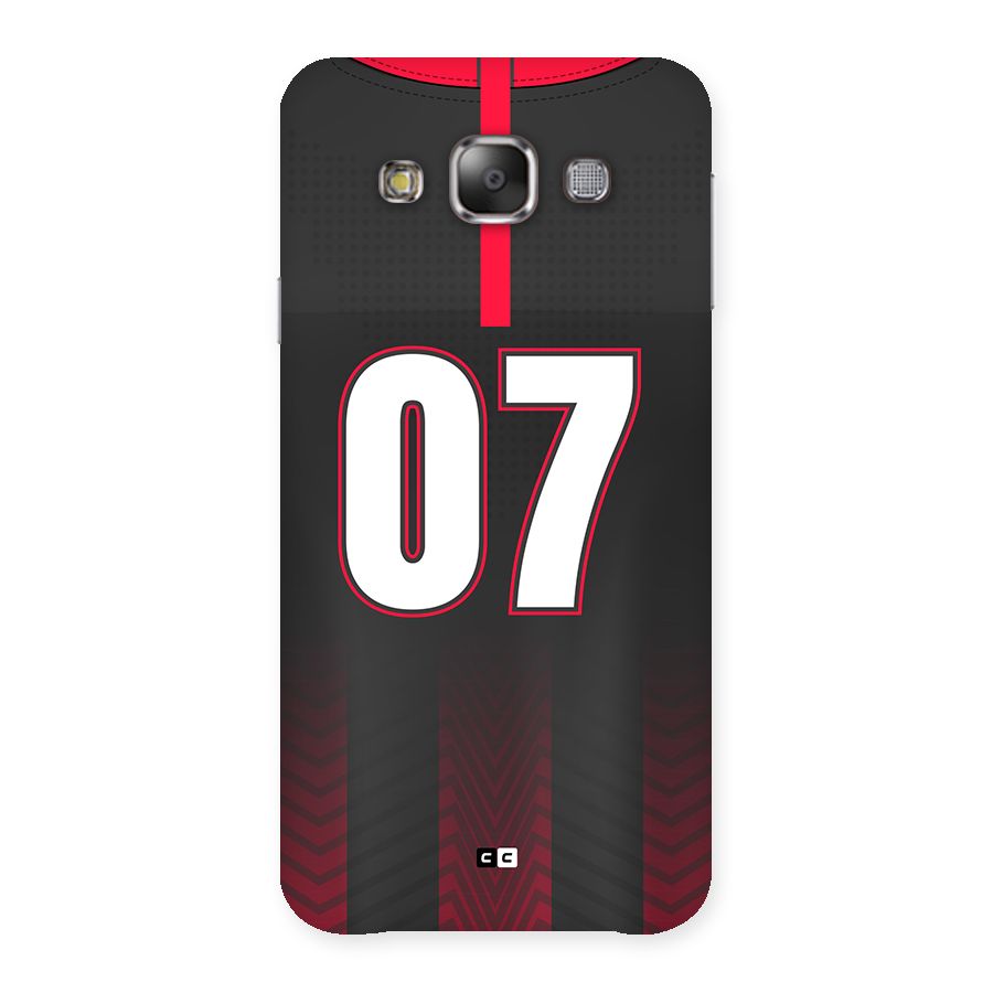 Jersy No 7 Back Case for Galaxy E7