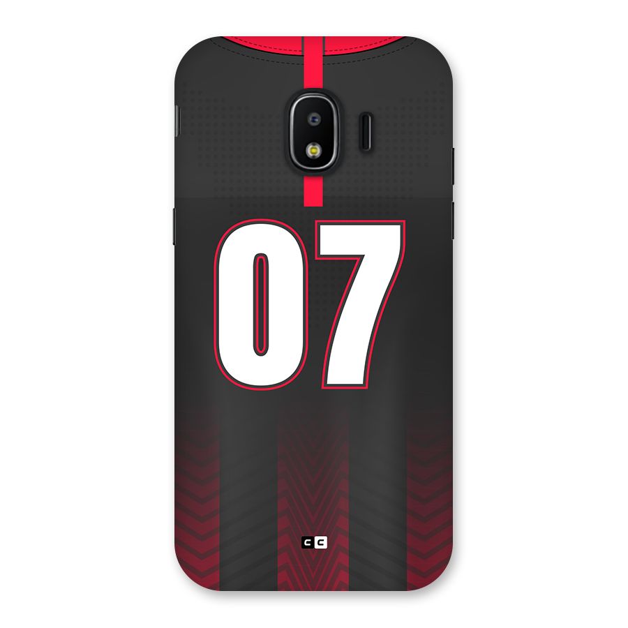 Jersy No 7 Back Case for Galaxy J2 Pro 2018