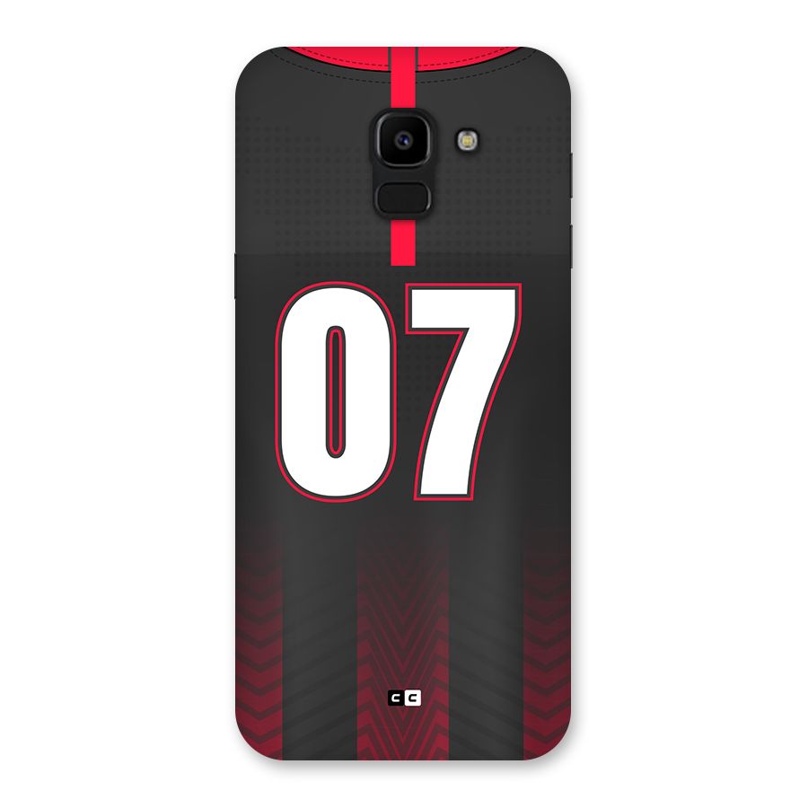 Jersy No 7 Back Case for Galaxy J6