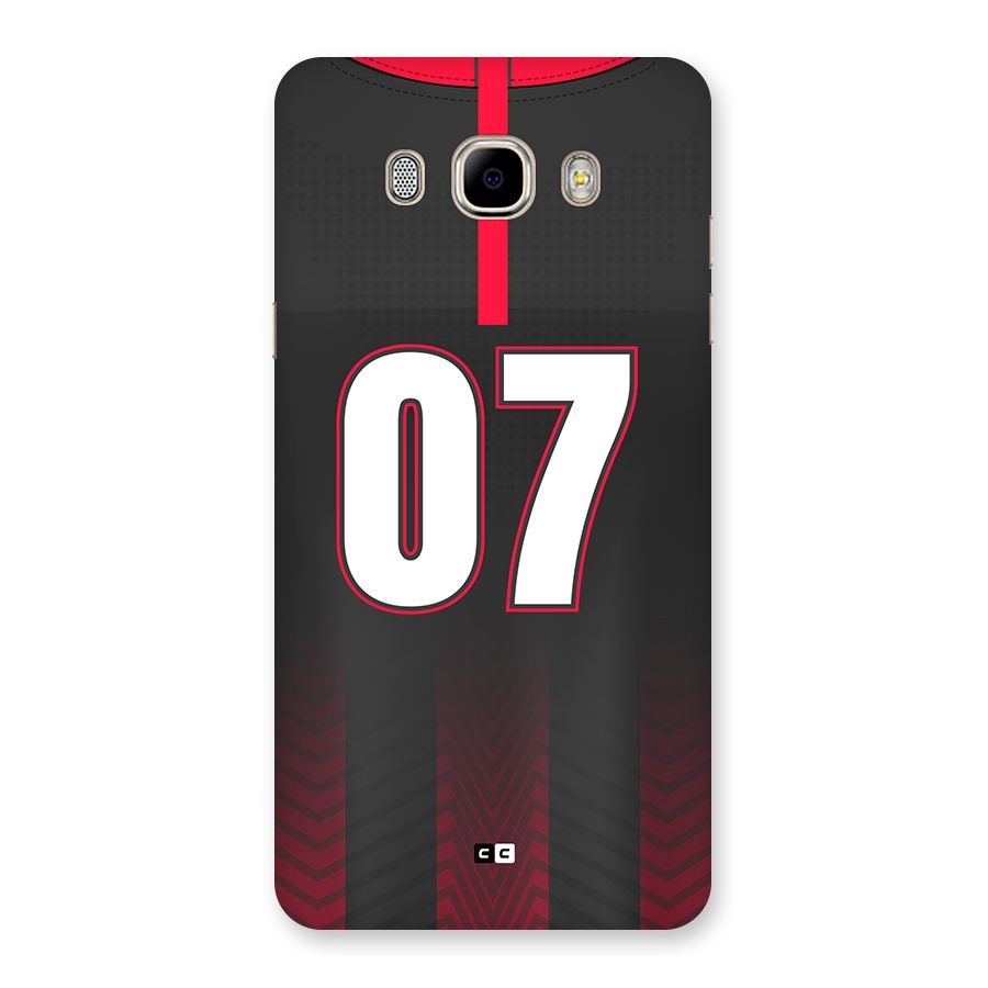 Jersy No 7 Back Case for Galaxy J7 2016