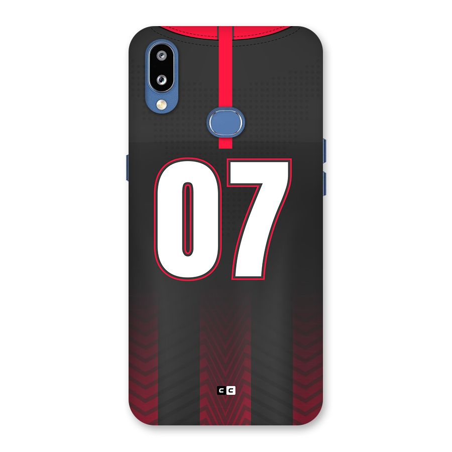 Jersy No 7 Back Case for Galaxy M01s