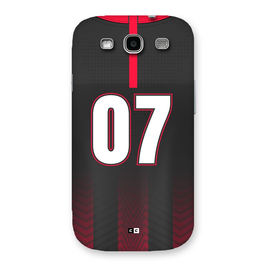 Jersy No 7 Back Case for Galaxy S3 Neo