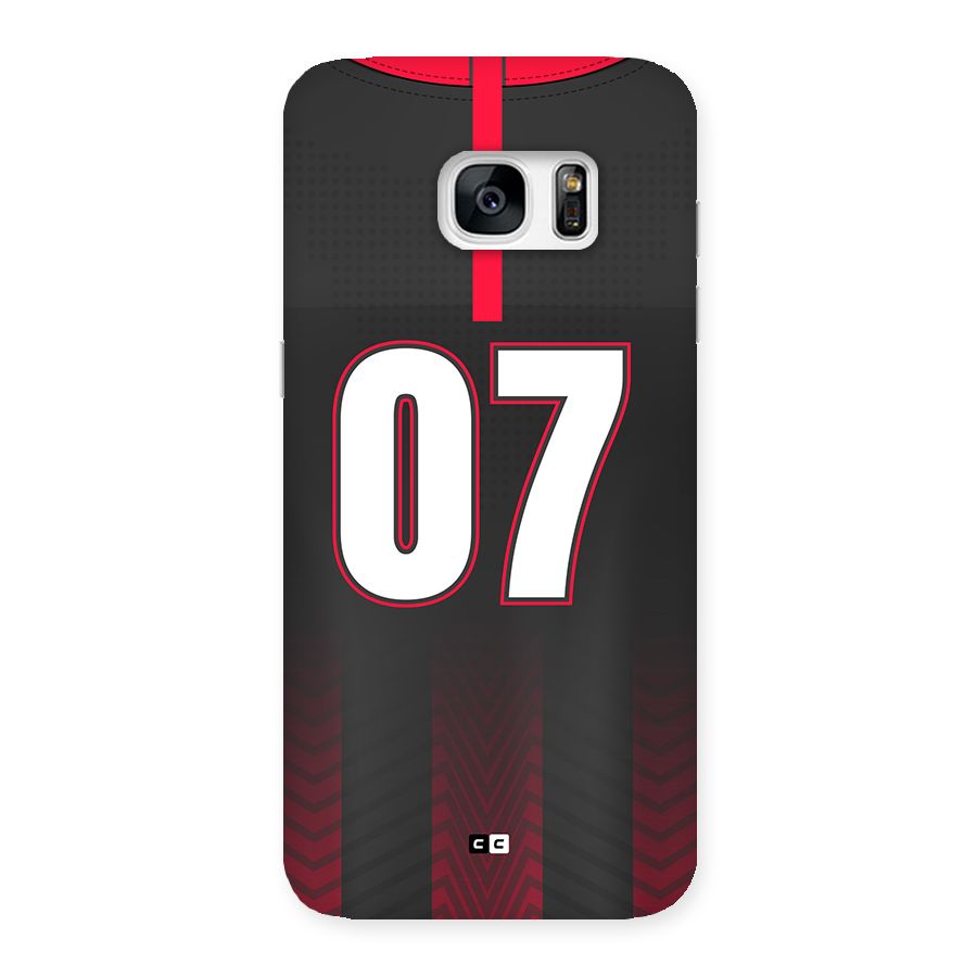Jersy No 7 Back Case for Galaxy S7 Edge