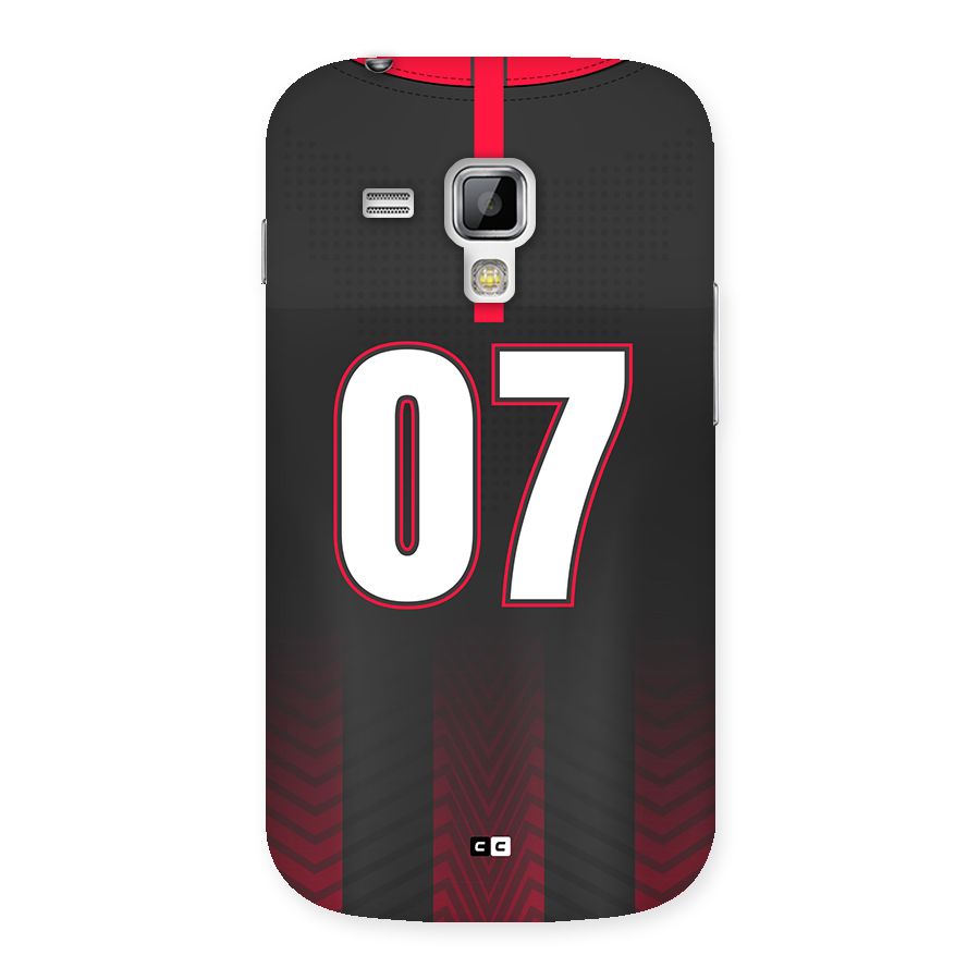 Jersy No 7 Back Case for Galaxy S Duos