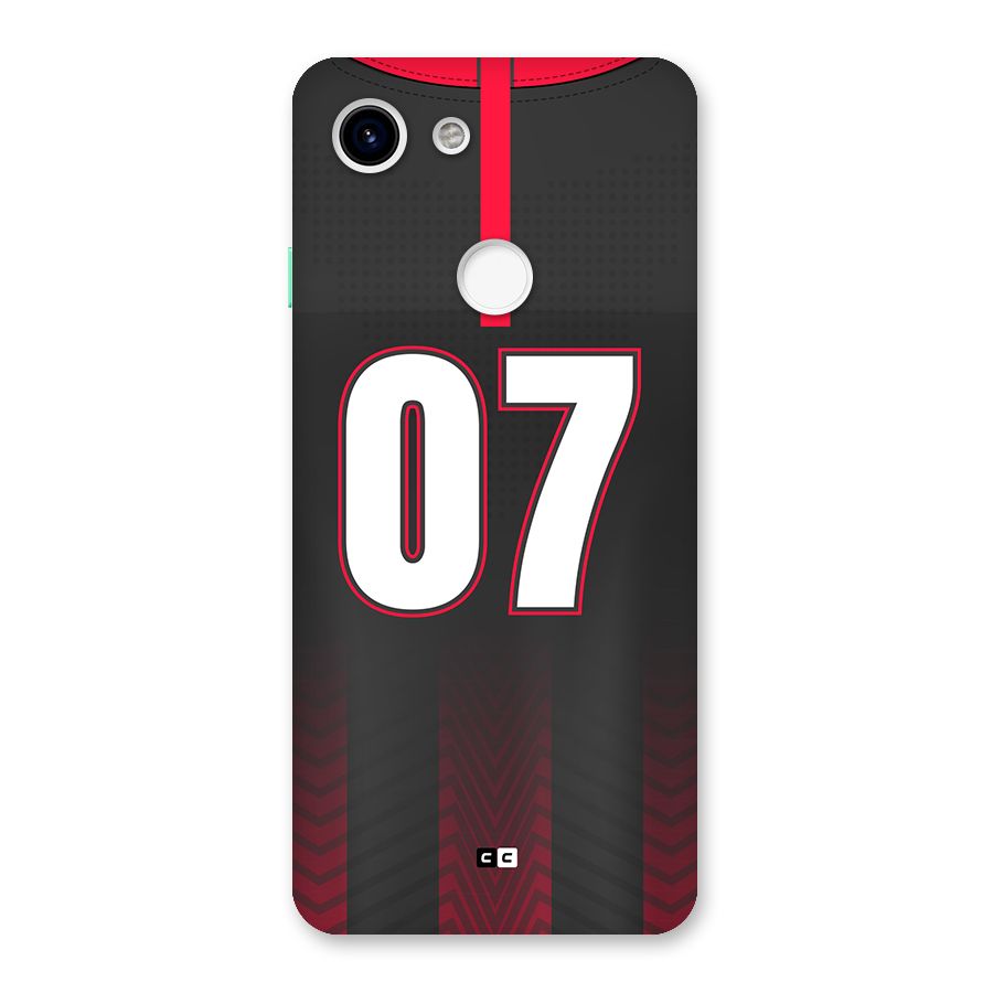Jersy No 7 Back Case for Google Pixel 3