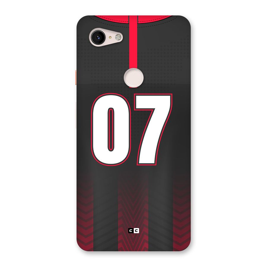 Jersy No 7 Back Case for Google Pixel 3 XL
