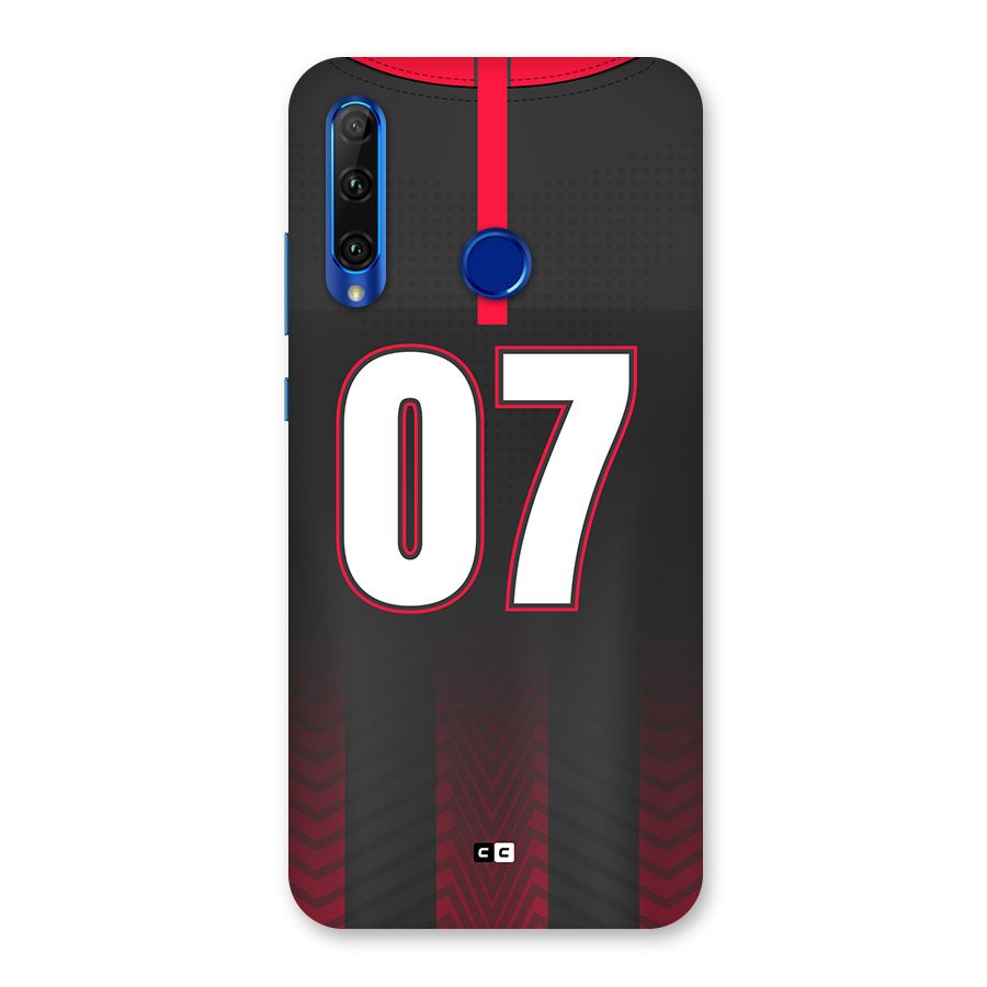 Jersy No 7 Back Case for Honor 20i