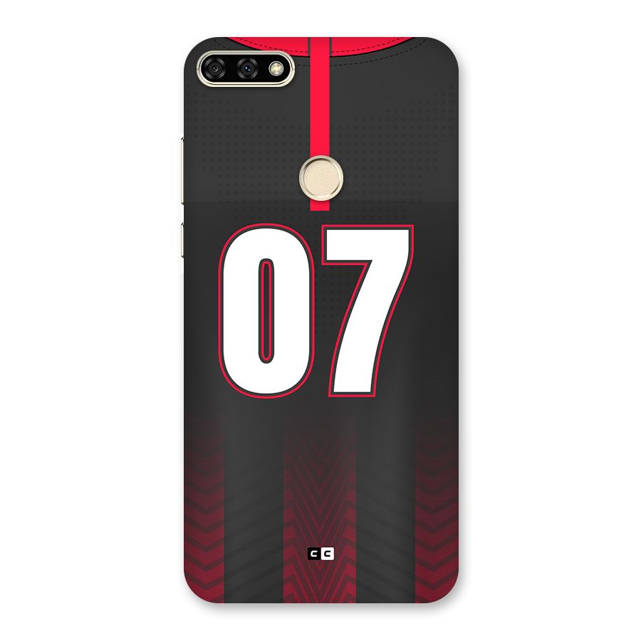 Jersy No 7 Back Case for Honor 7A