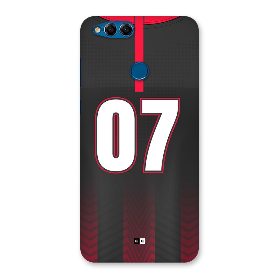 Jersy No 7 Back Case for Honor 7X