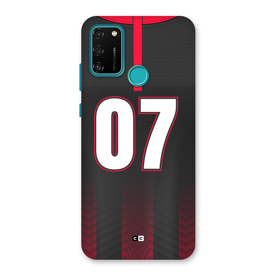 Jersy No 7 Back Case for Honor 9A