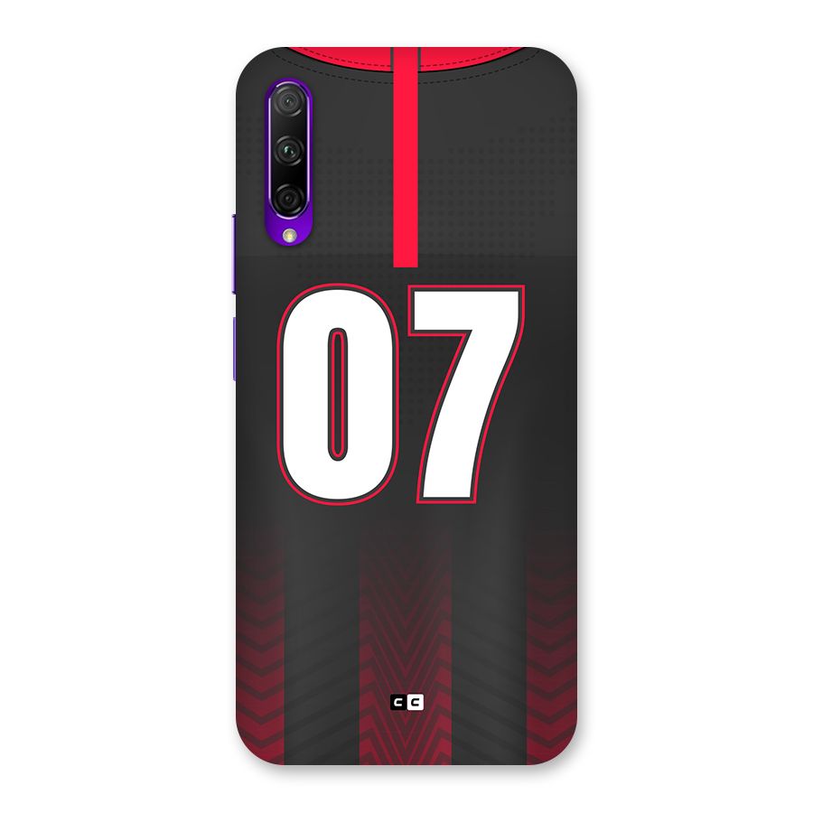 Jersy No 7 Back Case for Honor 9X Pro