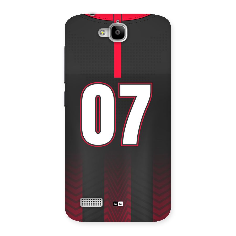 Jersy No 7 Back Case for Honor Holly