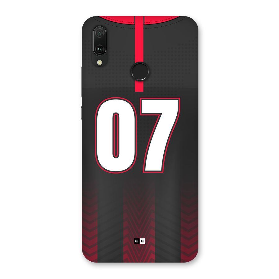 Jersy No 7 Back Case for Huawei Y9 (2019)