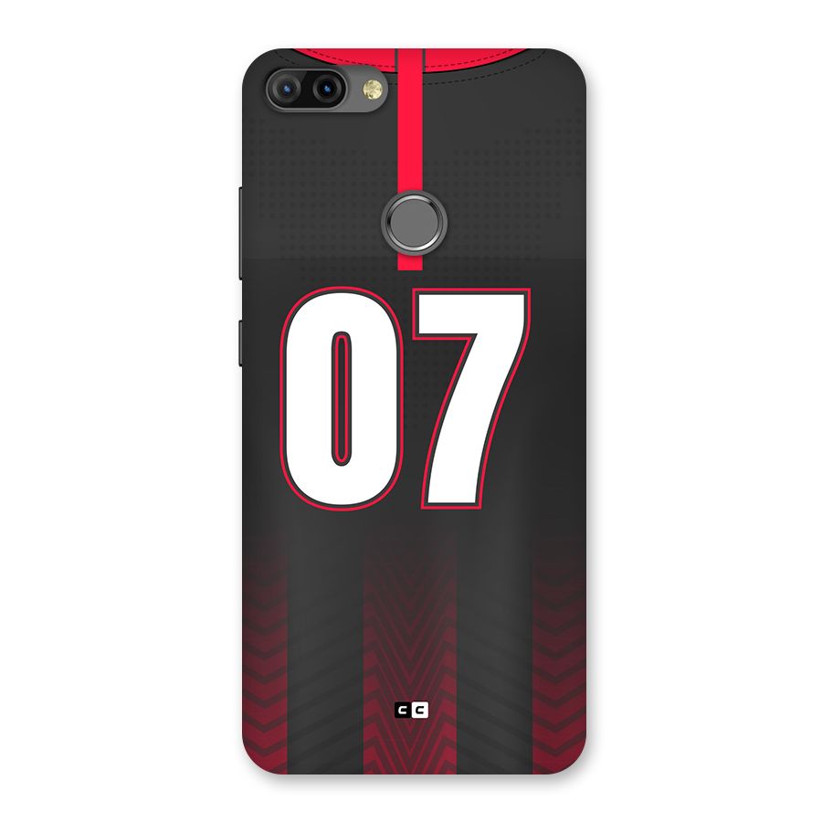 Jersy No 7 Back Case for Infinix Hot 6 Pro