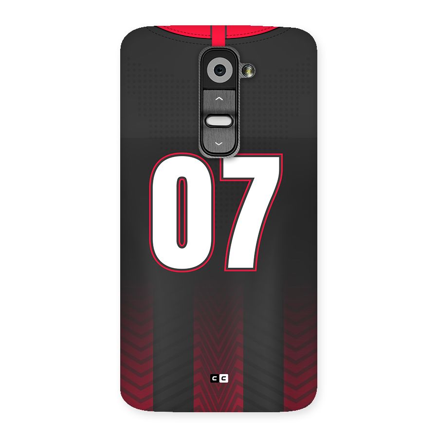 Jersy No 7 Back Case for LG G2