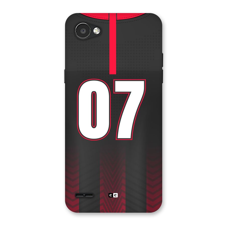 Jersy No 7 Back Case for LG Q6