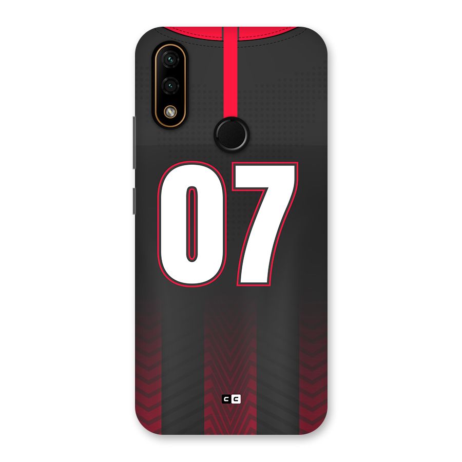 Jersy No 7 Back Case for Lenovo A6 Note