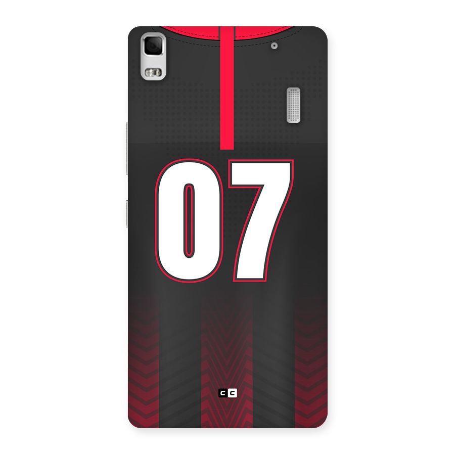 Jersy No 7 Back Case for Lenovo A7000