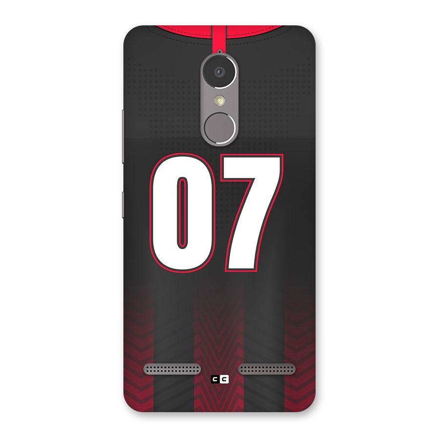 Jersy No 7 Back Case for Lenovo K6