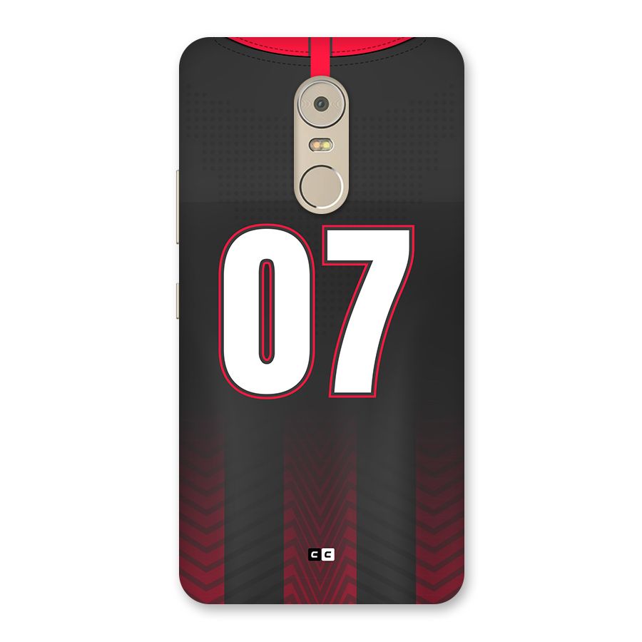 Jersy No 7 Back Case for Lenovo K6 Note