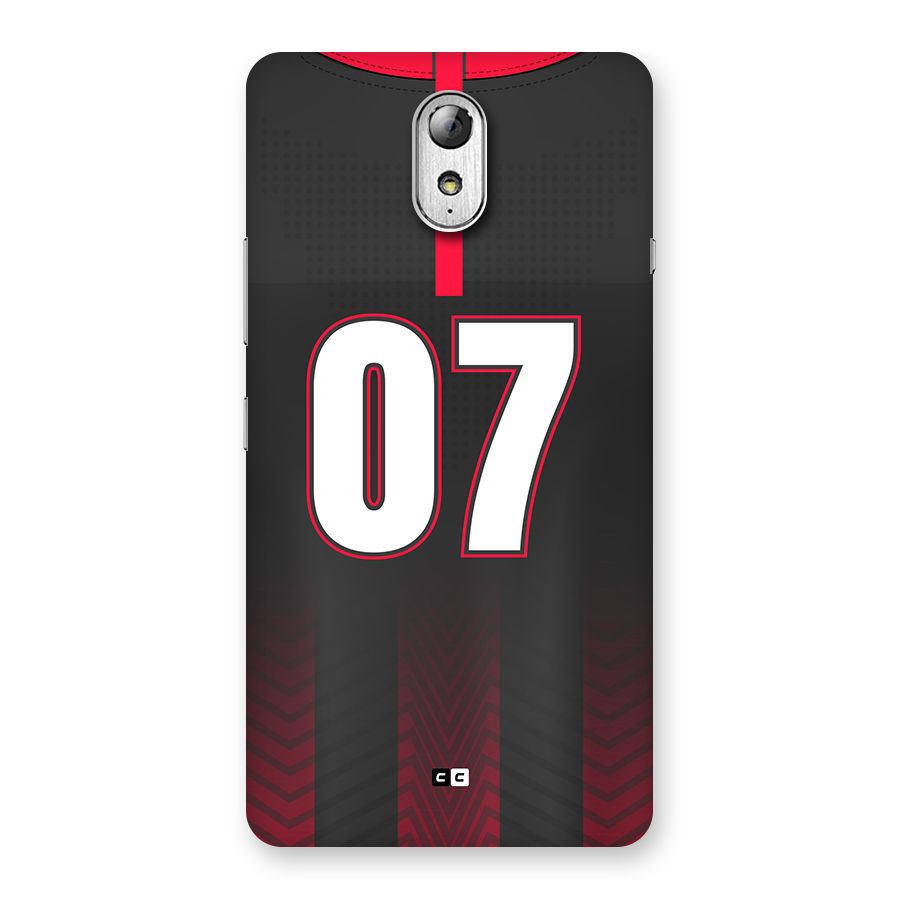 Jersy No 7 Back Case for Lenovo Vibe P1M