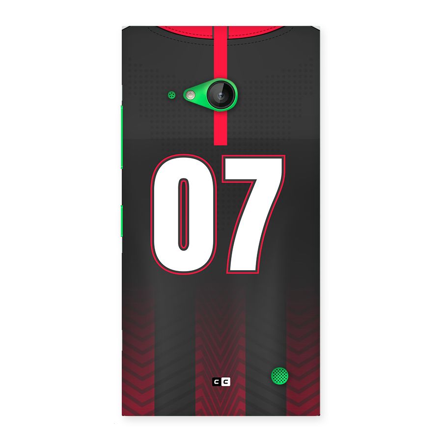 Jersy No 7 Back Case for Lumia 730