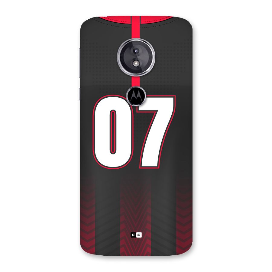 Jersy No 7 Back Case for Moto E5