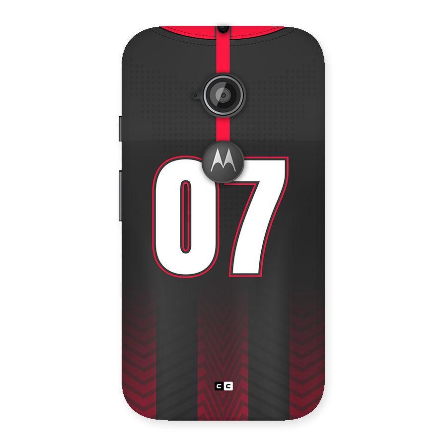Jersy No 7 Back Case for Moto E 2nd Gen