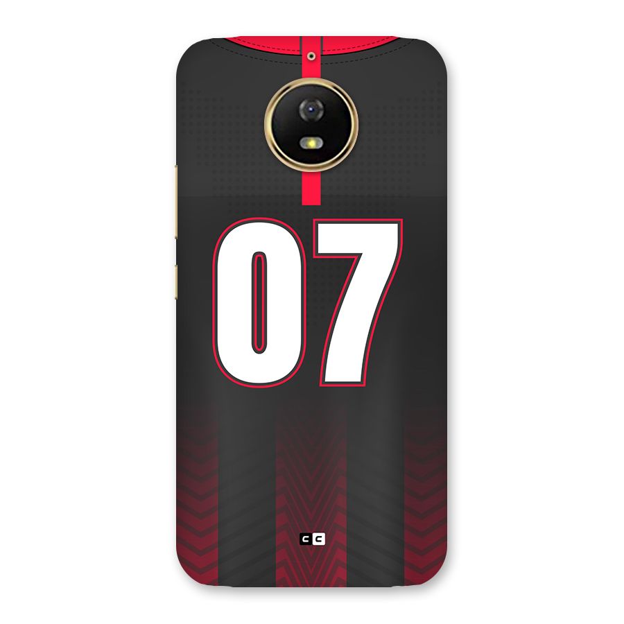 Jersy No 7 Back Case for Moto G5s